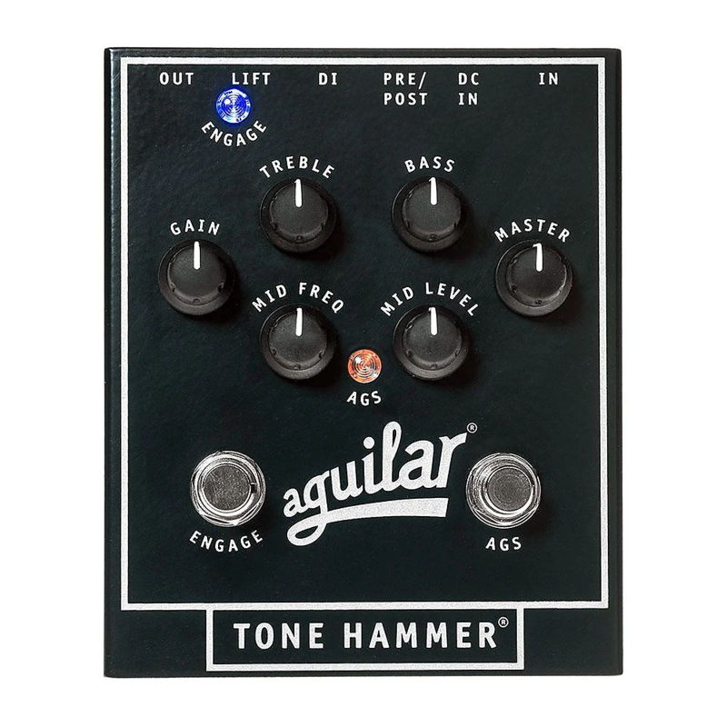 Aguilar Tone Hammer, Pre/DI Pedal, Demomodell